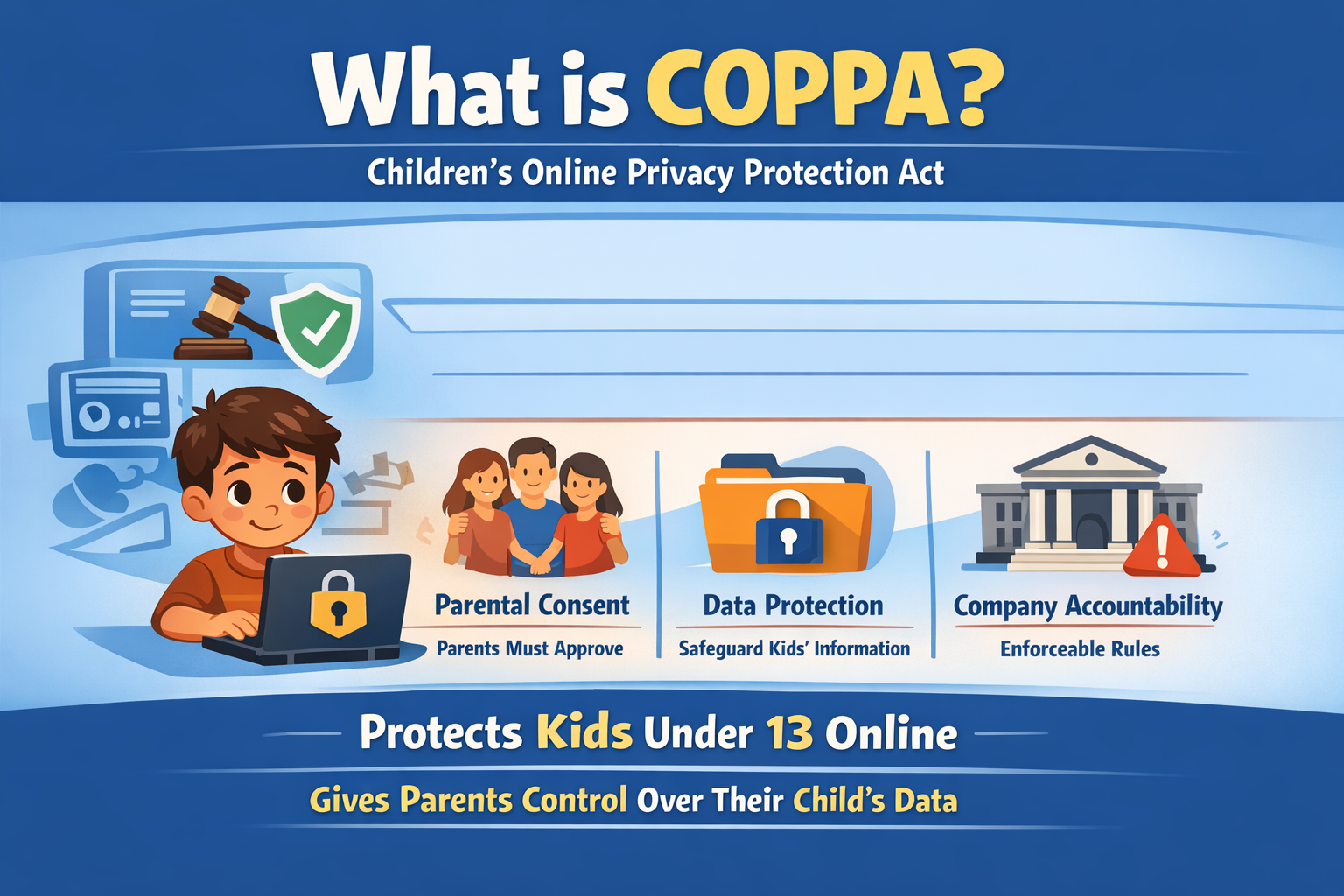 Infographic of COPPA Compliance
